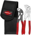 KNIPEX Mini-Zangenset, 2-teilig, Werkzeugtasche, G&uuml;rtelclip, 00 20 72 V01