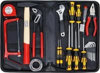BGS Diy 2199 | Werkzeug-Satz | 23-tlg. | Stoffmappe | Universalhands&auml;ge 150 mm 