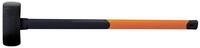 Fiskars Vorschlaghammer, Gewicht: 3,9 kg, Karbonstahl (geschmiedet), Schwarz/Orange,