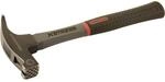 Peddinghaus Sicherheits-Lattenhammer schwarz 600 g | Glasfaserstiel | Nagelhalter