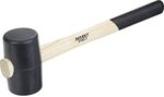 HAZET Gummihammer 2143-1, 520 g, Eschenstiel, L&auml;nge 340 mm, Eschenstiel