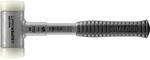 SUPERCRAFT-Schonhammer, mit bruchsicherem Stahlrohrstiel und ergonomisch geformtem,