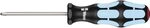 Wera 3350 PH Kreuzschlitz-Schraubendreher, Edelstahl, PH 1 x 80 mm, 05032021001