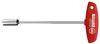 Wiha Steckschlüssel mit Quergriff Sechskant glanzvernickelt (00991) 14 x 125 mm