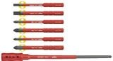 Wiha Bit Set slimBit electric gemischt mit slimBit Halter 7-tlg. (36079)