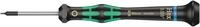 Wera 05345285001 2054 Elektroniker-Sechskantschraubendreher, 0,035 x 40 mm, Wera 2054