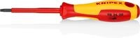 KNIPEX Schraubendreher, VDE-gepr&uuml;ft 185 mm, 98 26 20 | Geeignet f&uuml;r Torx-Schrauben