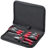 Wiha Werkzeug Set Mechaniker (33971), Schraubendreher, Seitenschneider 6-tlg. in