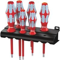 Wera 3165 i/6 Schraubendrehersatz, Edelstahl + Rack, 6-teilig, 05022745001