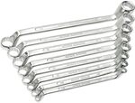 Br&uuml;der Mannesmann Ringschl&uuml;sselsatz, 6-22 mm, Chrom-Vanadium, 8-teilig | M