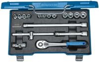 GEDORE Steckschl&uuml;ssel-Satz 3/8 Zoll, 17-teilig 6-19 mm, 1 St&uuml;ck, 30 GMU-10
