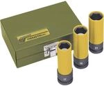 Proxxon Impact Radmuttern Radschrauben Satz 1/2" 3-tlg. S/w 17, 19, 21 mm | 23938