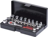 KS Tools 911.0623 1/4 Zoll Steckschl&uuml;ssel-Satz | inklusive Umschaltknarre, 72-Zahn 