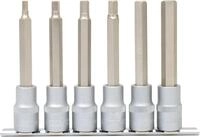 KS Tools 911.1336 1/2" Bit-Stecknuss-Satz Innensechskant, lang, 6-tlg. | 911.1336,