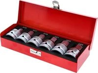 KS Tools 515.0000 3/4" Kraft-Bit-Stecknuss-Satz, 6-tlg., 14-24mm, Farbe, Size