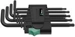 Wera 05024242001 967 PKL/9 TORX Winkelschl&uuml;sselsatz, Black Laser, 9-teilig, 9