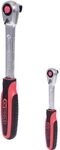KS Tools 4042146418314 SlimPOWER Umschaltknarren-Satz, 2-tlg.1/4" + 1/2"