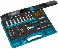 HAZET Steckschl&uuml;ssel-Satz 855-1, 1/4 Zoll (6,3 mm) Vierkant, L&auml;nge 355 mm