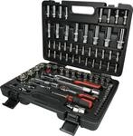 KS Tools 918.0678 1/4 Zoll + 1/2 Zoll CHROMEplus Steckschl&uuml;ssel-Satz | mit 2