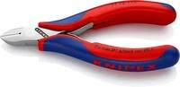 KNIPEX Elektronik-Seitenschneider mit durchgestecktem Gelenk mit