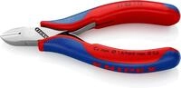 KNIPEX Elektronik-Seitenschneider mit durchgestecktem Gelenk mit