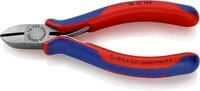 KNIPEX Seitenschneider f&uuml;r Elektromechaniker mit Mehrkomponenten-H&uuml;llen 125 mm, 76