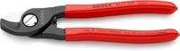KNIPEX Kabelschere, 165 mm, 95 11 165 SB | auf SB-Karte, bis 15 mm/50 mm&sup2;,