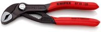 KNIPEX Cobra Hightech-Wasserpumpenzange auf SB-Karte mit rutschhemmendem Kunststoff