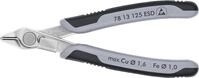 KNIPEX Elektronski Super Knips ESD, 78 13 125 ESD | Mit Mehrkomponenten-H&uuml;llen 125