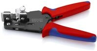 KNIPEX Pr&auml;zisions-Abisolierzange mit Formmessern, 12 12 12 | PV-Kabel, 4 / 6 / 10