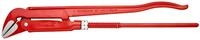 KNIPEX Rohrzange 45&deg; rot pulverbeschichtet 570 mm, 83 20 020