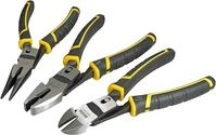 Stanley Zangensatz 3 Stk. 254 mm Kombizange, Seitenschneider, Spitzzange