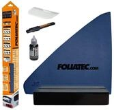 Foliatec Scheibent&ouml;nungsfolie, T&ouml;nungsfolie f&uuml;r Autoscheiben, MIDNIGHT Dark, 76 x