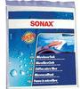SONAX MicrofaserTuch (1 Stück) nimmt Staub, Schmutz und Fettreste auf und...