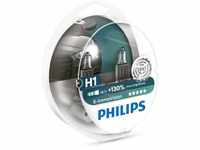 Philips X-tremeVision +130% H1 Scheinwerferlampe 12258XV+S2, 2er-Set, Twin box