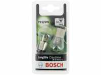 Bosch P21/5W Longlife Daytime Fahrzeuglampen - 12 V 21/5 W BAY15d - 2 Stücke