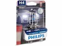 Philips RacingVision +150% H4 Scheinwerferlampe 12342RVB1, Einzelblister