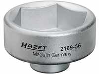 HAZET Öl-Filter-Schlüssel 2169-36 | passendes Werkzeug für verschiedene Ölfilter