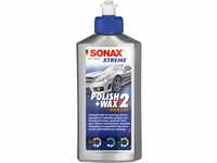 SONAX XTREME Polish+Wax 2 Hybrid NPT (250 ml) schonende Politur mit mittlerer Wirkung