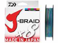 Daiwa J-Braid 8 Braid 0.20mm, 13,0kg/29,0lbs, 300m multicolour