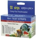 Easy Life Test Strips 6 in 1, 50 Teststreifen f&uuml;r pH, KH, GH, CI, NO2, NO3