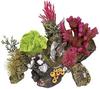 Nobby Aqua Ornaments KORALLE mit Pflanzen, 17 x 12,5 x 12 cm, 1 Stück
