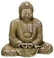 Nobby 28197 Aqua Ornaments Buddha L-15.5 x B-9.5 x H-15.5 cm