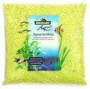 Dehner Aqua Aquarienkies, K&ouml;rnung 4 - 6 mm, 5 kg, pastellgr&uuml;n