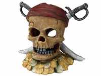 Europet Bernina 234-430095 Aquariumdekoration Aqua Della Pirate Skull Sword Head