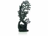 biOrb 46119 Fächerkorallen Ornament schwarz - große Aquariumdeko für