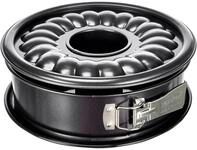 Zenker Deluxe Springform mit Flach- und Rohrboden, Auslaufschutz &ndash; &Oslash; 27,7 x 10,3
