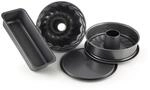 Dr. Oetker 4er Backformen-Set BACK-HARMONIE, Springform (Flach-, Rohrbodeneinsatz),