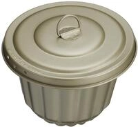 St&auml;dter 603080 Wasserbadform, Metall, grau, 30 x 16x11cm