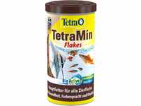 TetraMin Flakes - Fischfutter in Flockenform für alle Zierfische, ausgewogene